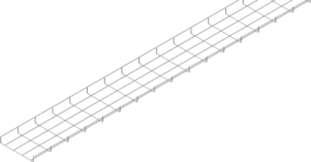 Wire mesh cable trays